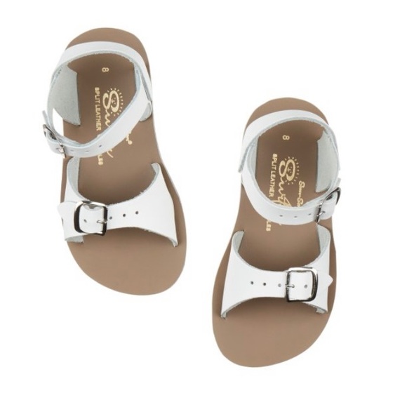 White Salt Water Sandals - Picture 2 of 9